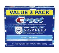 Crest Pro Health Advanced Deep Clean Lot de 3 dentifrices à la menthe 432 g
