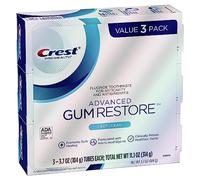 Crest Pro-Health Advanced Gum Restore Lot de 3 tubes de pâte à dents Deep Clean 3,7 oz