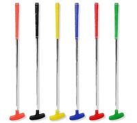 Crestgolf 6pcs Two Way Junior Golf Putter Kids Putter Both Left and Right Handed Easily Use 5 Sizes for Ages 3-5 6-8 9-12 13-15 Adult (33 inch)