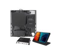 Crestron Flex UC-CX100-T - Pour Teams - kit de vidéo-conférence (console d'écran tactile, mini PC) - noir - power adapter included
