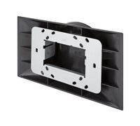 Crestron kit de montage - multi-surface - pour écran tactile - noir uni