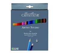 CRETACOLOR 281 24 - Set de 24 Crayons Aquarellables - Etui Carton