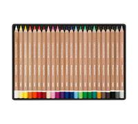 Cretacolor Crayons de couleur Megacolor extra épais pour grandes surfaces Ø 6,4 mm 24 pièces
