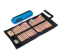 CRETACOLOR MegaColor Étui à roulettes 28 pièces