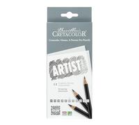 Cretacolor Studio Lot de 12 crayons graphite DRAWING