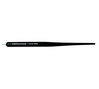 CRETACOLOR Stylet à pointe argentée, 1 pièce (lot de 1), noir