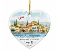 Crète, Grèce Décoration De Noël A Suspendre avec Ficelle Ornement Suspendu Décoratifs Pendentif De Noël pour Festival Fête Salon