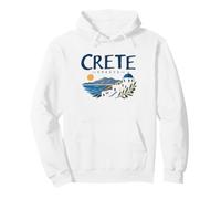 Crète Grèce Souvenir/Île de Crète/Grèce Grete Sweat à Capuche