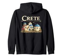 Crète Grèce Village Island Travel Pride Design Sweat à Capuche