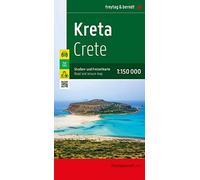 Crete Road and Leisure Map 1:150,000