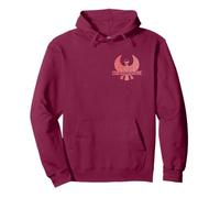 Crête Rouge Terre, Vent et feu Sweat à Capuche