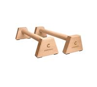 cretrees Poignet de Pompes Musculation Parallettes Bois Poignées Support Entraînement du Corps Push Up Pomp Antidérapant L