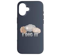 Creuser des fossiles paléontologie I Dig It Coque pour iPhone 16