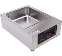 Creuset à chocolat, puissance 1000W, grande capacité, argent