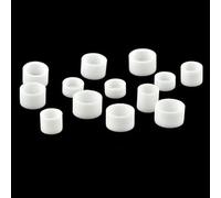 Creuset d'analyse thermique 99% poids thermique creuset en alumine résistance à haute température 1750C 10 pièces/lot(Diameter5x5mm(60ul))