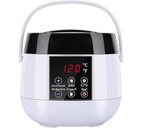 Creuset de cire électrique pour bougies, kit de fabrication de bougies DIY avec écran LED, chauffage rapide 100 W, température maximale 120 °C, pour la production en vrac de bougies, pour(White)