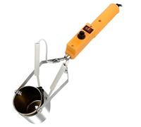 Creuset de Fusion pour Plomb Et Étain, Creuset de Soudure Portatif, 150 À 450 °C, pour Poids de Pêche, Kit de Moules C(3000g)