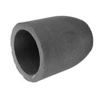 Creuset de Graphite pour Fusion et Moulage des Métaux, 5,9x4,7 Pouces | Résiste aux Hautes Températures, Intérieur Lisse et Dense, Conductivité Thermique Uniforme, pour Laboratoire et Fours
