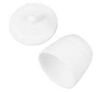 Creuset de Laboratoire 30ml Ptfe avec Couvercle pour Analyses Chimiques | Blanc, Résistant aux Fissures et Réutilisable, Limite L’adhérence des Échantillons, Nettoyage Facile