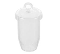 Creuset de Laboratoire en Quartz 10ml avec Couvercle pour Or et Argenté | Surface Non Réactive, Contamination Minimale, Résistance aux Chocs Thermiques, Récupération Renforcée des Métaux