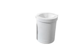 Creuset de silice de quartz moulant la capacité de 0.5kg 1kg 2kg avec de l'or