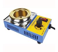 Creuset De Soudure De Bureau, Soudure Sans Plomb, Température Réglable, 100/150/250/300 W, Portable, Four De Fusion Électrique, Creuset De Soudure, 200-480 °C, For Faire Fondre L'étain(100W)