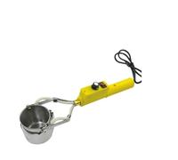 Creuset de soudure, Pot à souder Portable 300W/400W/500W, four de d'étain, contrôle de température réglable, outil de bain à dessouder Pour soudure et bain de brasure(400W Constant)