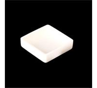 Creuset en alumine carré/rectangulaire, creuset en alumine haute densité, moules de fusi0n de métaux de 0,9 à 185 ml, 1 pièce(70x70x30mmx110)