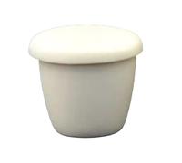 Creuset en alumine corindon en forme d'arc (5 ml, 10 ml, 15 ml, 200 ml) - Moule de fusion industriel réutilisable avec couvercle(Model10)