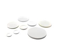 Creuset en céramique Creuset, Couvercle en céramique d'alumine for creuset de diamètre 21-110 mm, plusieurs tailles, lot de 7(21x2.2mm 1pc)