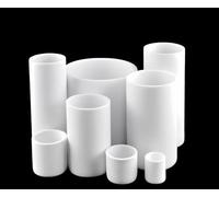 Creuset en céramique d'alumine à 99,5% - Creuset cylindrique en corindon haute température for utilisation en laboratoire (2 ml et 1,5 ml)(2mlx12x39mmx1pcs)