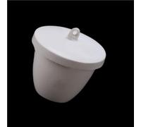 Creuset en céramique haute résistance mécanique, 200 ml/300 ml, avec couvercle, for le raffinage des métaux, 1 pièce(200)
