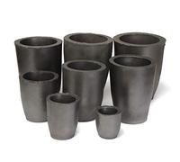 Creuset pour fonderie Carbure de silicium/Graphite Fondre Verser Finition Or Argent Cuivre Laiton Aluminium
