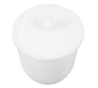 Creuset Ptfe 30ml avec Couvercle pour Analyses Chimiques | Blanc, Résistant aux Fissures, Supporte des Températures Variées, Nettoyage Facile, Usage Répété