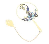 Creux Paon Signet Signets Oiseau Vintage Signet Cardinal Signet Quatrième Aile Signet Livre Marqueur Délicat Page-Marqueur Délicat Signet Métal Page-Marqueur Cuivre Operitacx