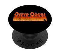Creve Coeur, style rétro des années 80 Missouri PopSockets PopGrip Adhésif
