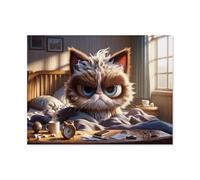 Crève-Matin : l’Appel du réveil de la Vie，Puzzle 1000 Pièces, Convient pour Adultes Et Enfants Puzzle À Partir De 8 Ans ， Jeu D'adresse pour La Famille（50x70cm）-AH27
