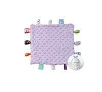 CREVENT Étiquette de sécurité pour bébés, Petites amies Douces pour Filles, Couverture sensorielle pour bébé, Excellent Cadeau pour Un Anniversaire, Une fête prénatale (25,4 x 25,4 cm)
