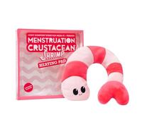 Crevettes crustacées menstruelles : coussin chauffant parfumé à la lavande et au micro-ondes, cadeaux uniques pour elle