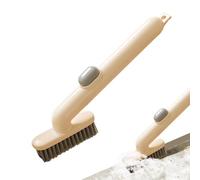 Crevice Cleaning Brush - 360 Degree Rotating Tight Spaces Scrubber | Corner Cleaning Tool with Detergent Dispenser | for Home Kitchen Bathroom Toilet Sink Floor Wall Tile Grout Window