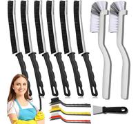 Crevice Cleaning Brush,New Multifunctional Cleaning Brush Tool, Bathroom Gap Brush, Home, Kitchen, Bathroom, Window, Vehicle, Faucets, Toilet,6Pcs