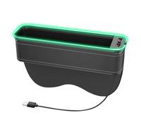 Crevice Storage Box for Car - Space-Saving Decorative LED Light Cell Phone