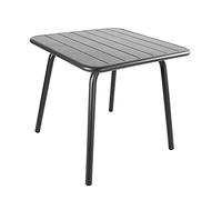CREVICOSTA QUALITY MARK MARCAS DE CALIDAD Table/Ensemble Luxe Porto Aluminium (Anthracite, Table 80 x 80 cm)
