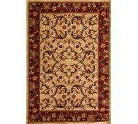 CREVICOSTA QUALITY MARK MARCAS DE CALIDAD Tapis Classique Tailles. (Beige, 105 x 150 cm)