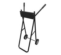 Crevyteg Chariot à moteur hors-bord, capacité de 85 kg, support pliable pour moteurs hors-bord, roue de transport de 99 cm de hauteur, support de moteur de bateau pour réparation, entretien