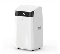 Crevyteg Climatiseur Mobile 12000 BTU Télécommande Climatiseur Portable Silencieux Unité 3 en 1 Petit Climatiseur Monobloc Inverter Déshumidificateur Ventilation Écran LED Chambre Salon Économe