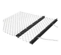 Crevyteg Herse à chaîne traînée pour tondeuse, quad ATV/UTV - Accessoire tracteur pour nivellement de terrain, préparation de gazon, allée gravier, jardin et ferme - Pièce détachée pour tondeuse -