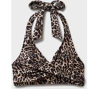 Crew Clothing Crew Clothing Animal Print Printed Cross Over Bikini Top