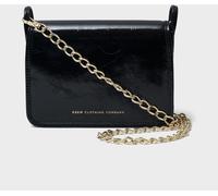 Crew Clothing Crew Clothing Black Leather Chain Bag