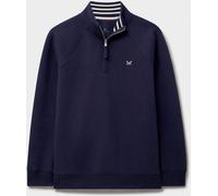 Crew Clothing Crew Clothing Blue Half Zip Sweatshirt